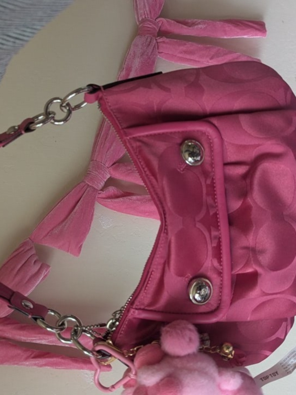 Hot Pink Coach Poppy Bag
